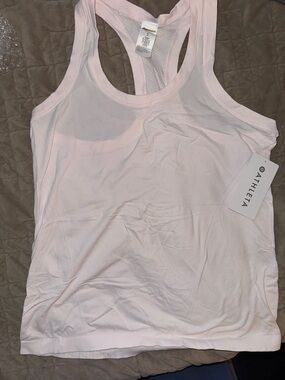 NWT Athleta Pale Pink Racerback Performance Tank XL